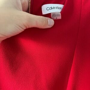 Calvin Klein Vibrant Red Garment